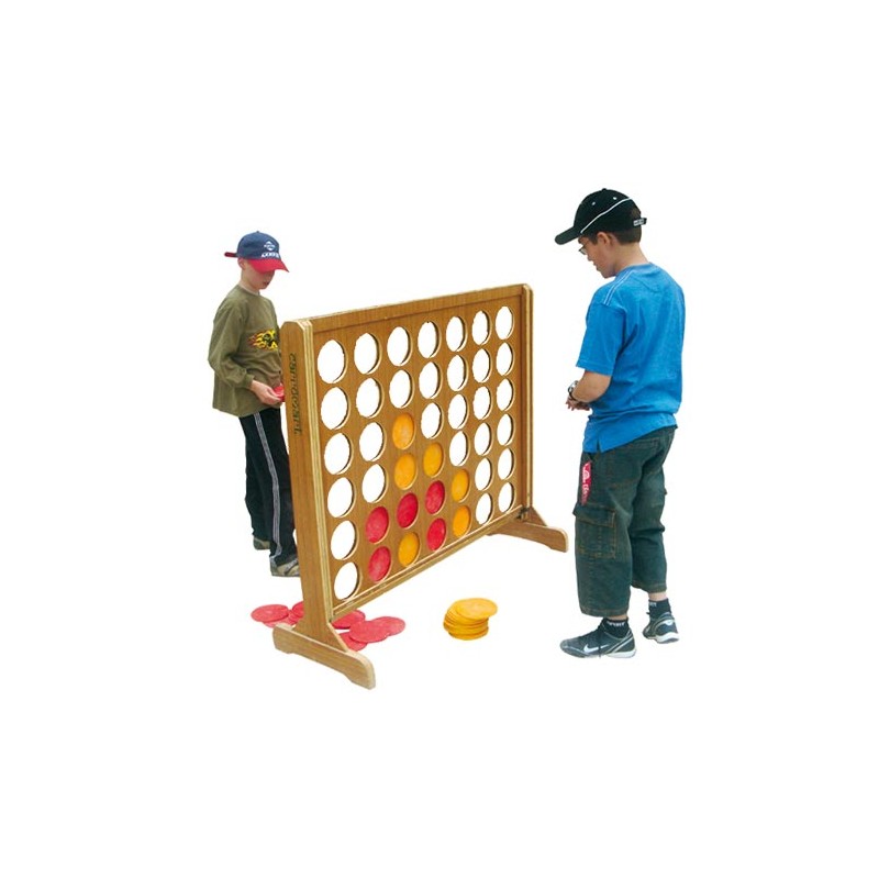 Puissance 4 XL - Louez des jeux en bois XL pour votre réception