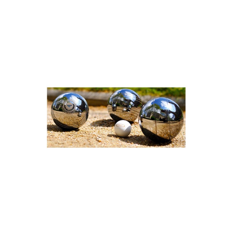 Boules Pétanque Plastique - Kermesse Jeux Plein Air Le Deguisement.com