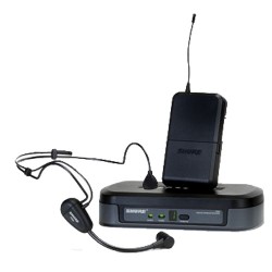 Micro sans fil Shure PG casque