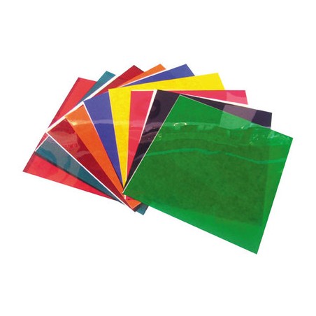 Lot De 5 Filtres Gélatine Pour éclairage Studio | CTO, CTB | 50x40cm | Supporte Jusqu'à 800W