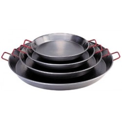 Poêle à paëlla 90cm - 50 pers
